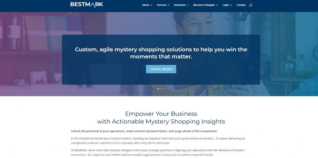 BestMark website.