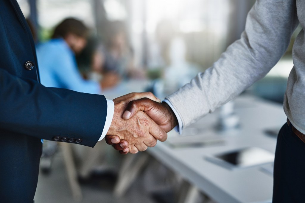 Cultivating solid business relationships with registered agent.