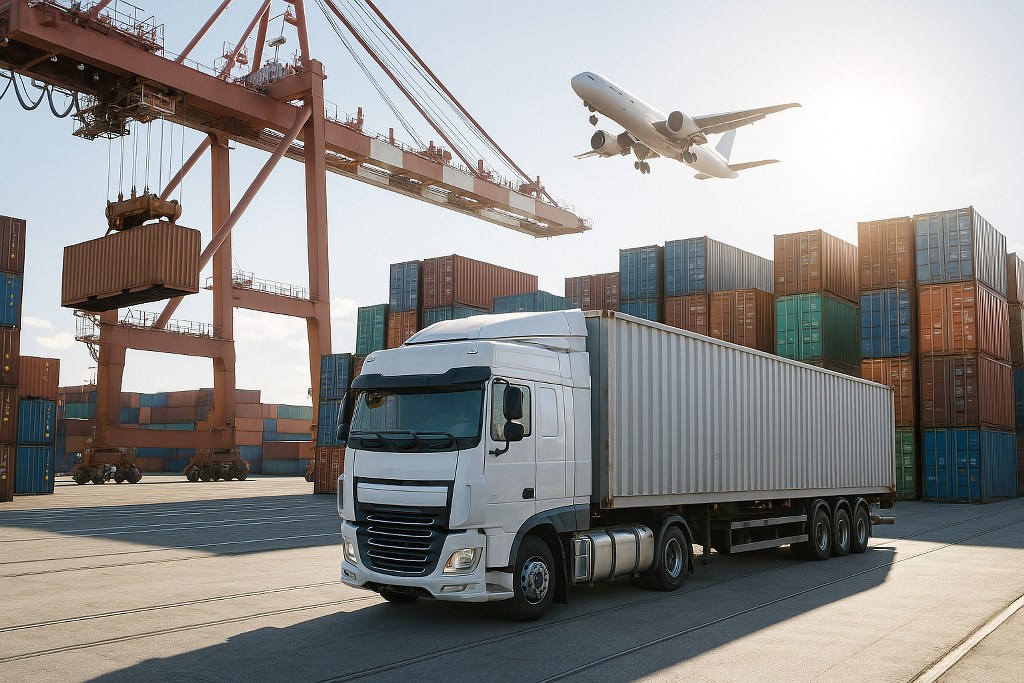 Different modes of transporting shipment.
