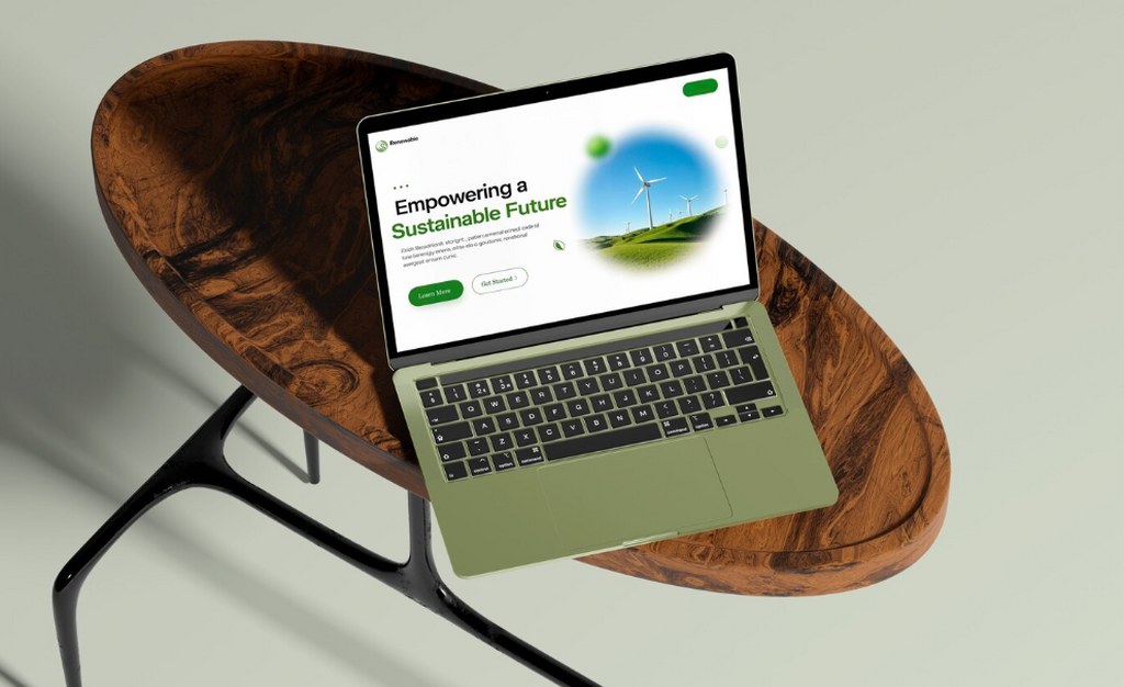 Ecology website landing page.