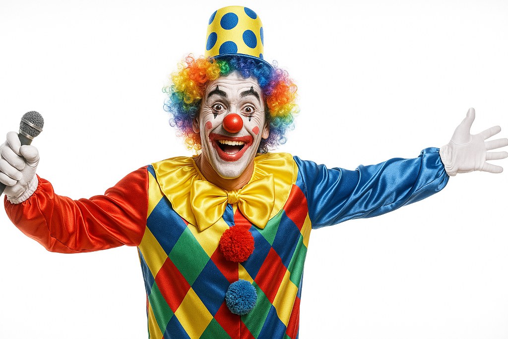 Entertainer for a kids event.