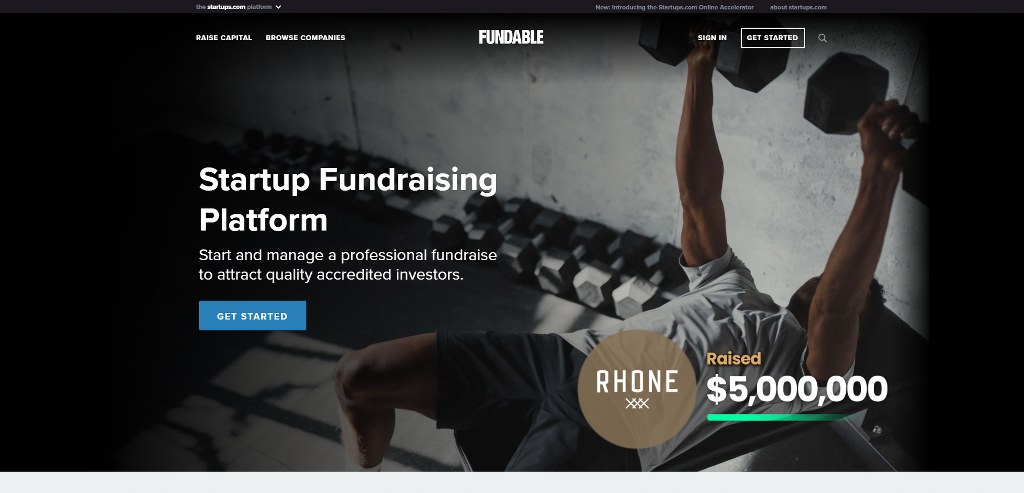 Fundable's website.