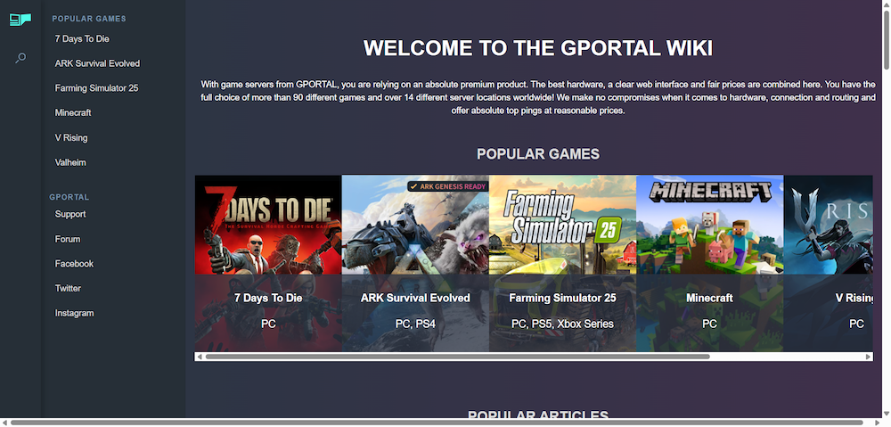 GPORTAL Wiki