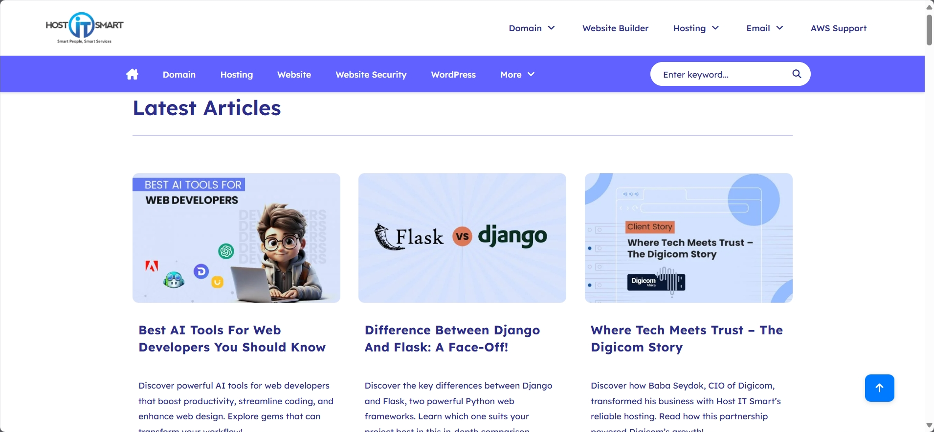 Blog articles