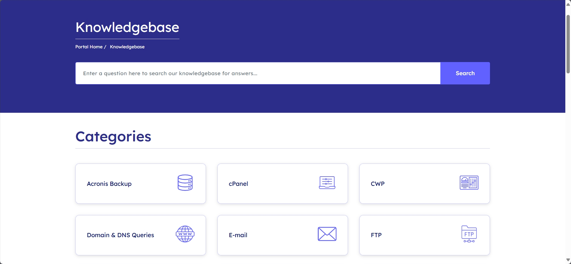 Knowledgebase overview