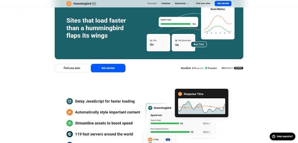 Hummingbird Pro's website.