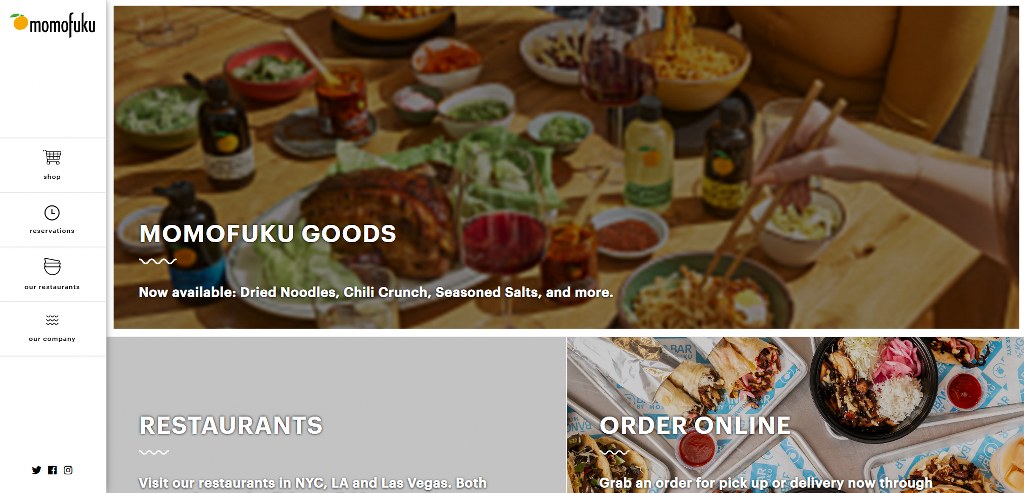 Momofuku's website.