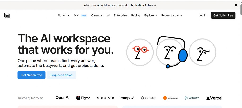 Notion (Free Plan)