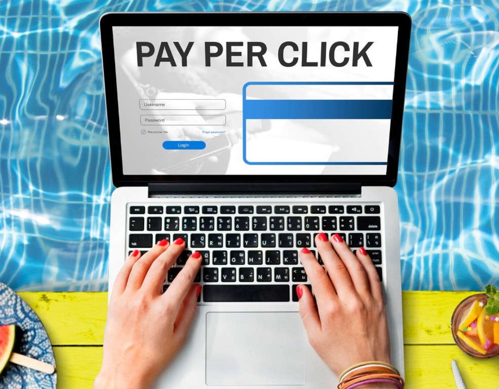 Pay per click concept.