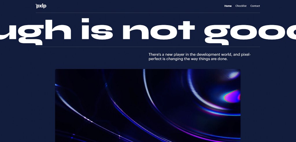 Pxlp.dev's website.