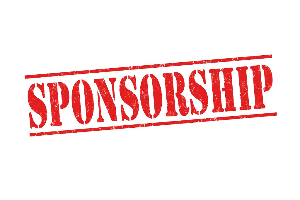 Sponsorship stamp.