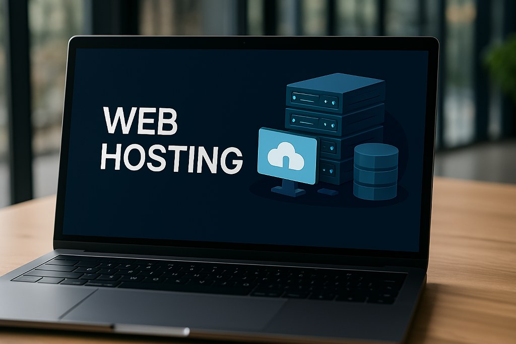 Web hosting website.