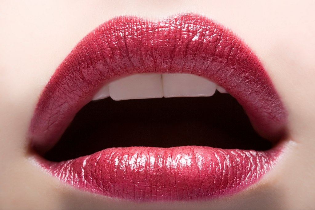 Woman's mouth.