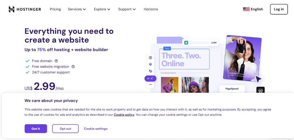 Hostinger (via integrations with managed tools)