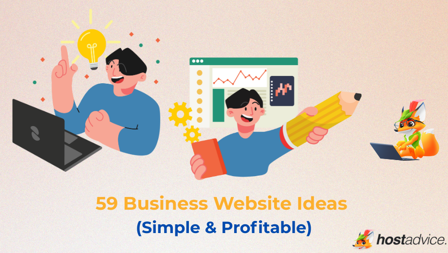 59 Business Website Ideas (Simple & Profitable) blog