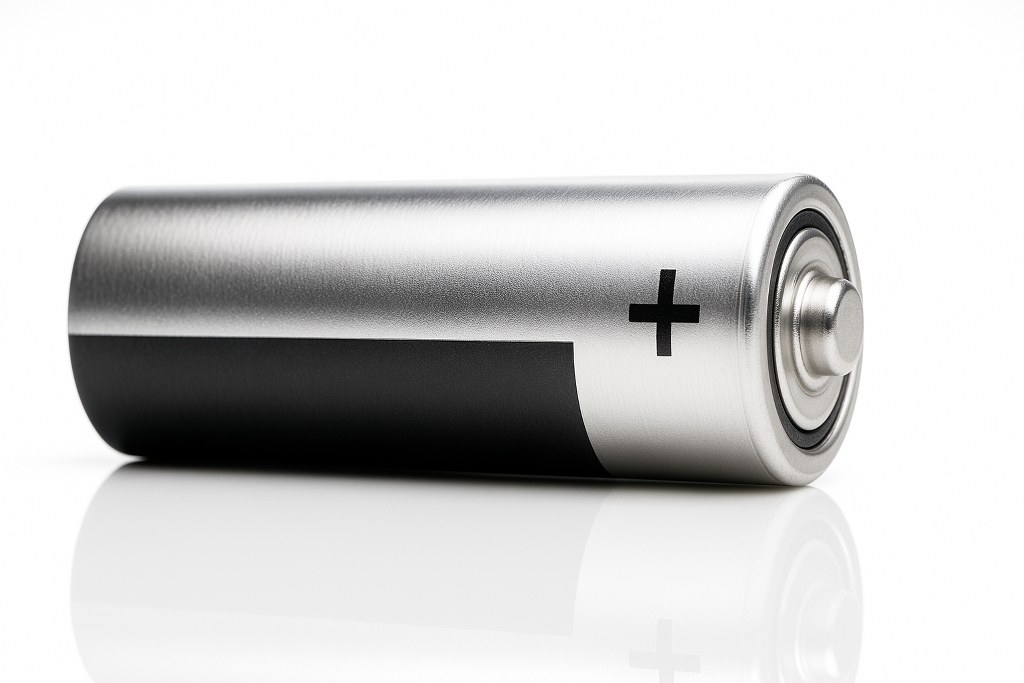 A battery.
