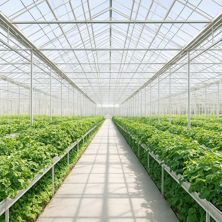 A greenhouse.