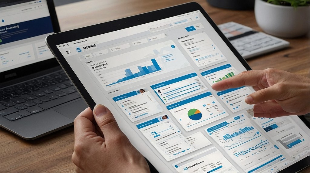 A user is checking the website tools