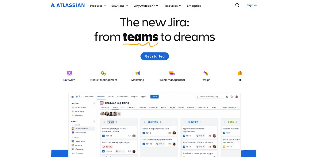 Atlassian website.