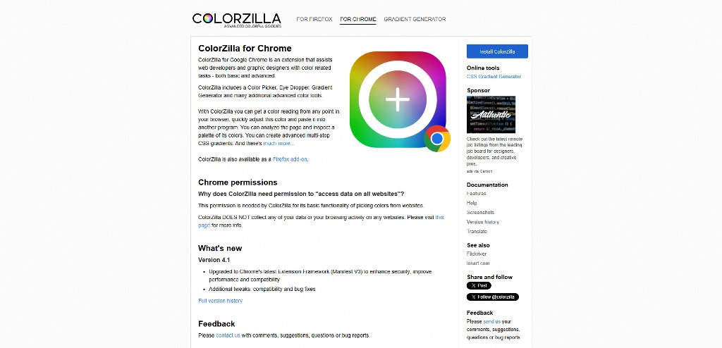 ColorZilla's website.