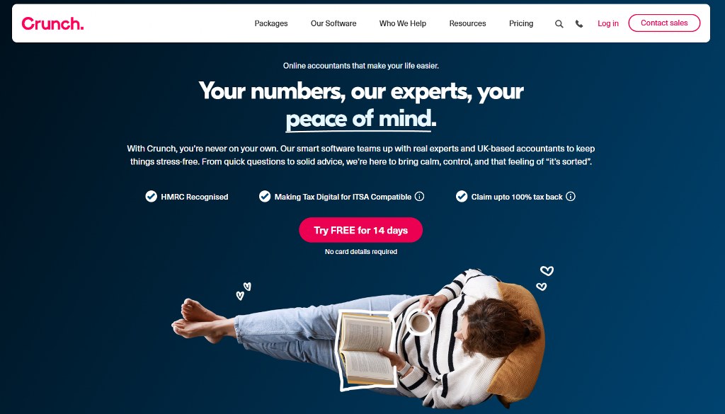 Crunch Website Homepage
