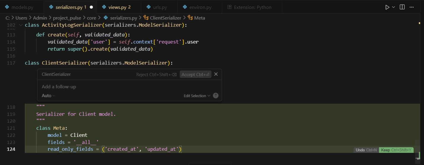 screenshot of the 