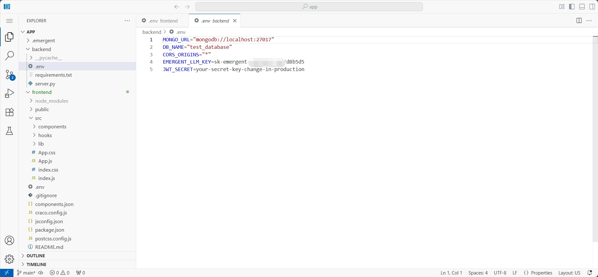 screenshot of