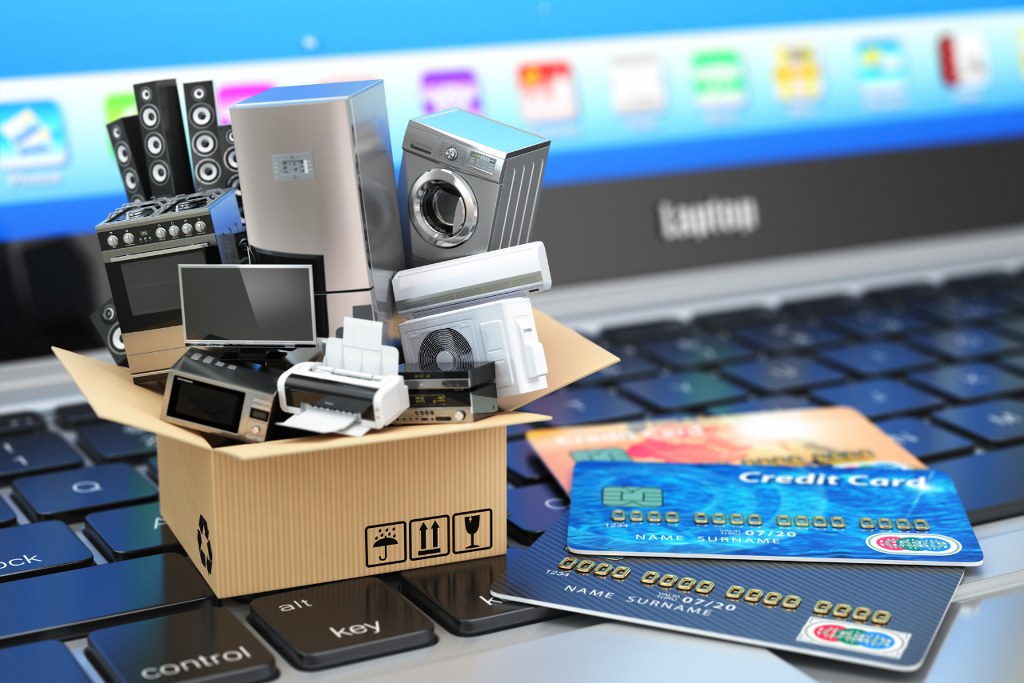 Home appliances online store.