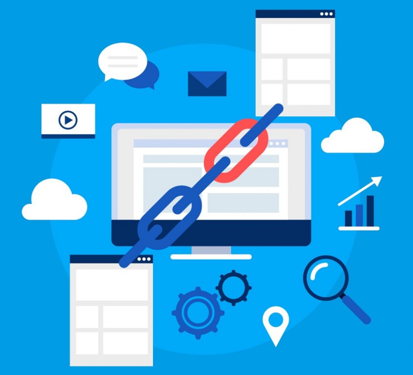 Internal links concept.
