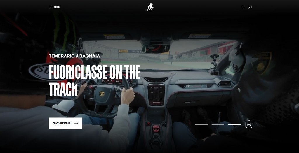 Lamborghini's website.