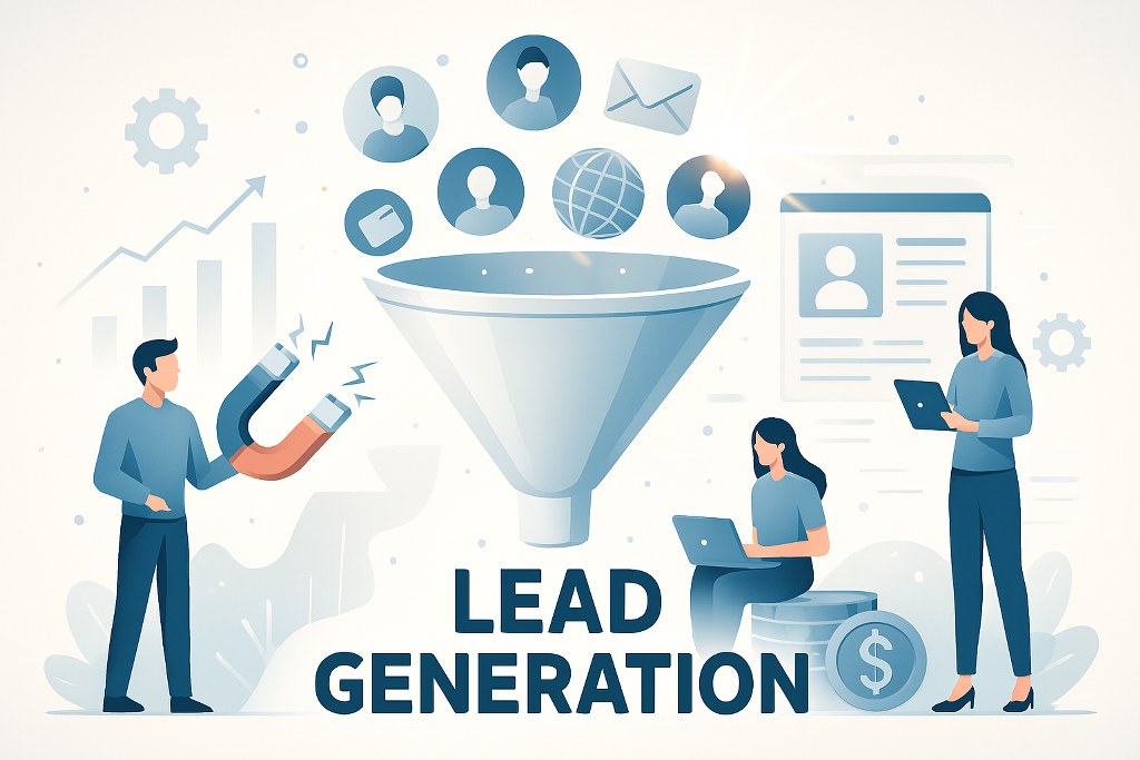 Lead generation illustration.