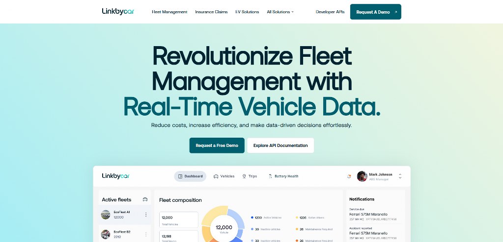 LinkByCar's website.