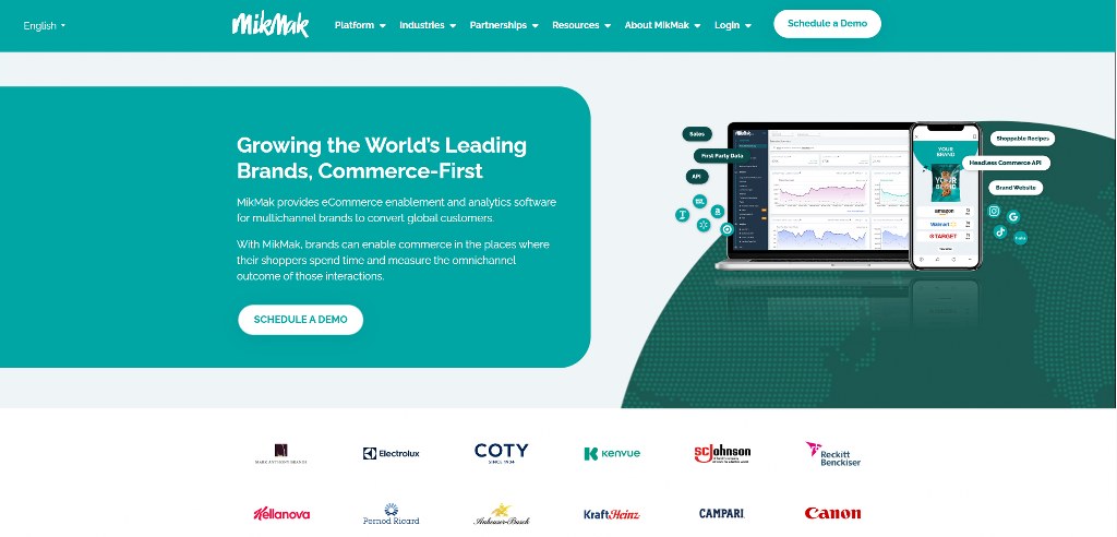 MikMak's website.