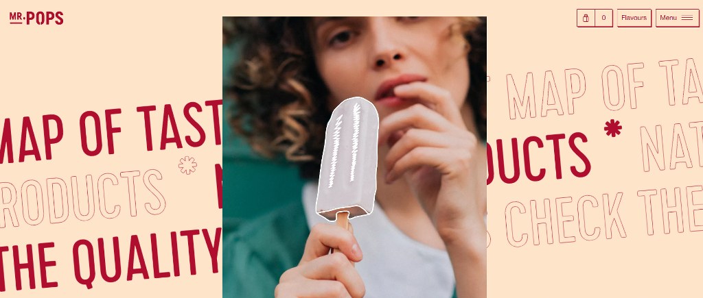 Homepage of Mr. Pops