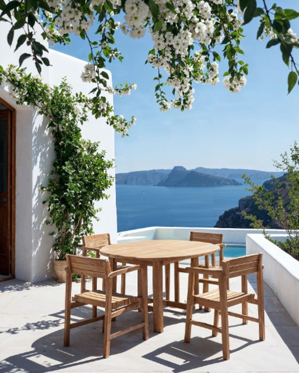 Outdoor furniture.
