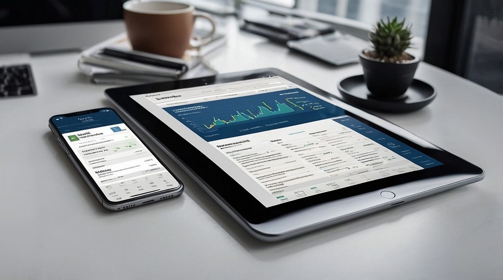 Outlook of the website from phones and tablets