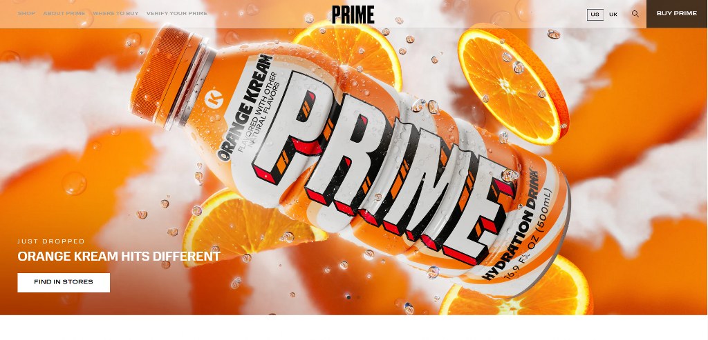 Prime's website.