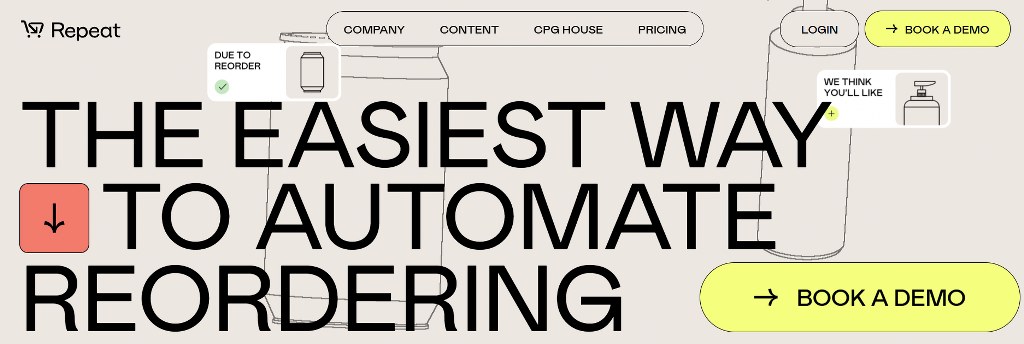 Homepage of Repeat