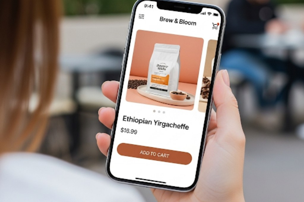 Sample website that is mobile-friendly.
