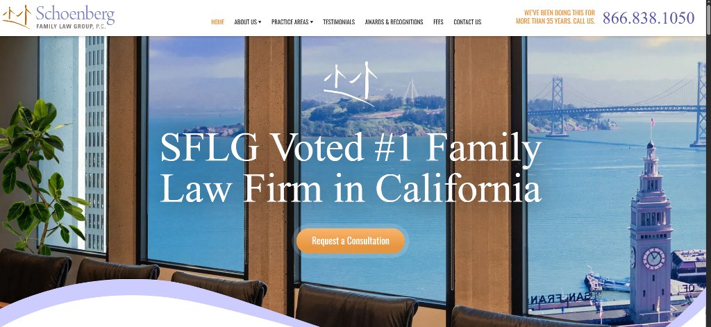 Schoenberg Family Law Group's website.