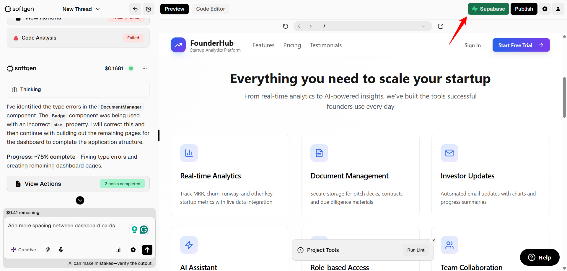screenshot of the 