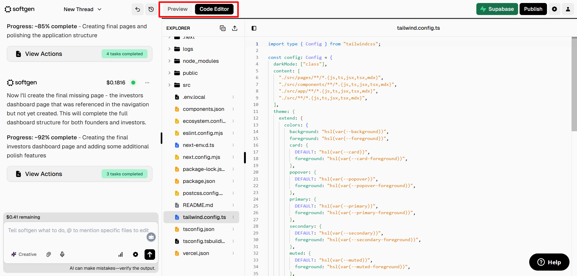 screenshot of the 