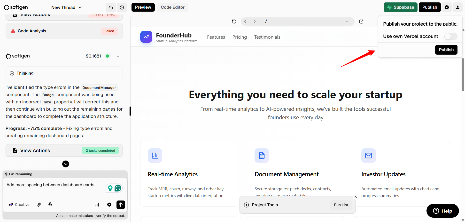 screenshot of the 