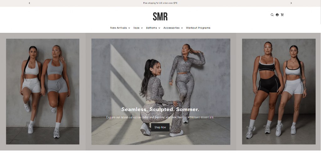 Sommer Ray’s Shop's website.