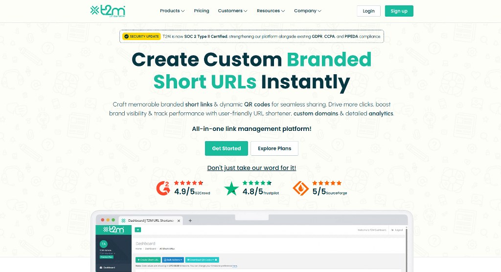 T2M website.