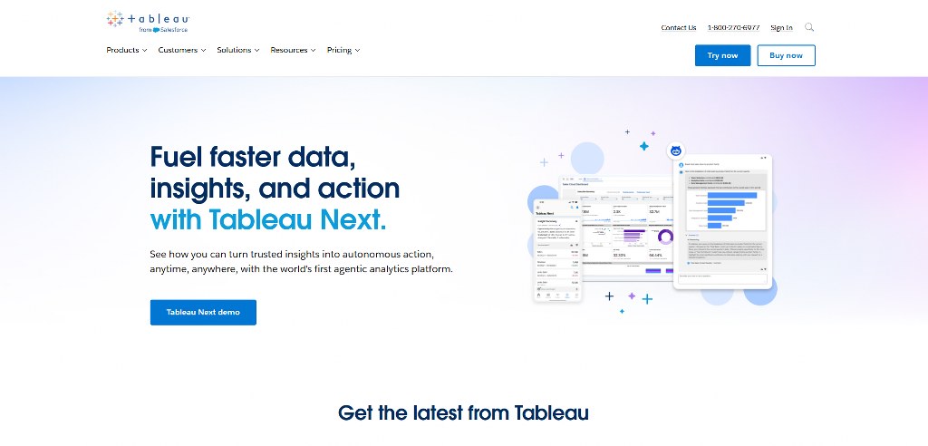 Tableau's website.