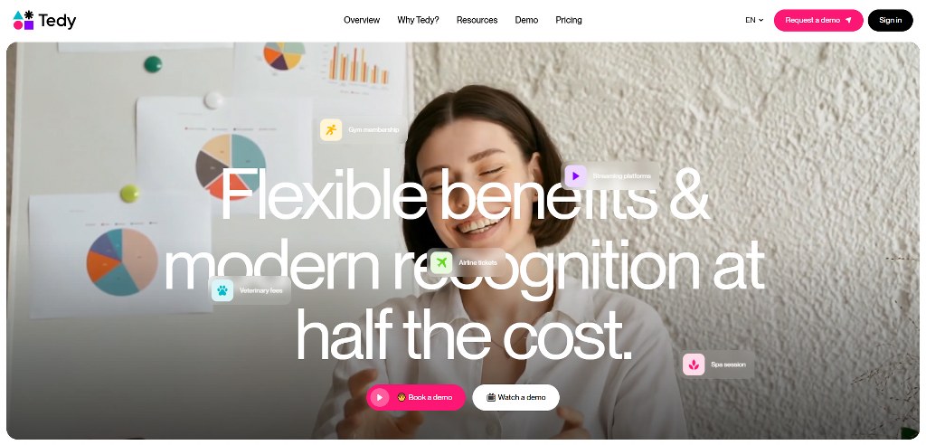 Tedy's website.