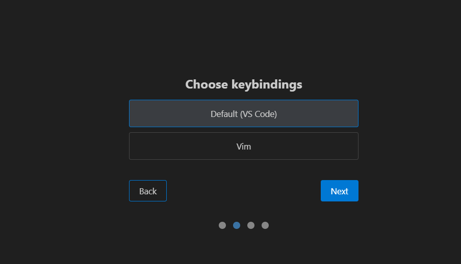 Choosing keybindings