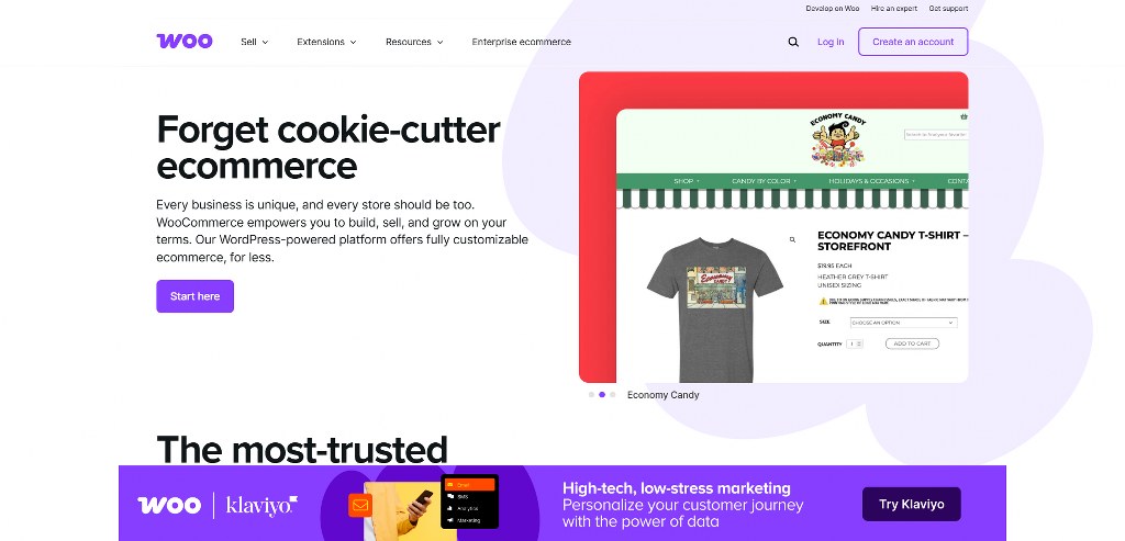 WooCommerce's website.
