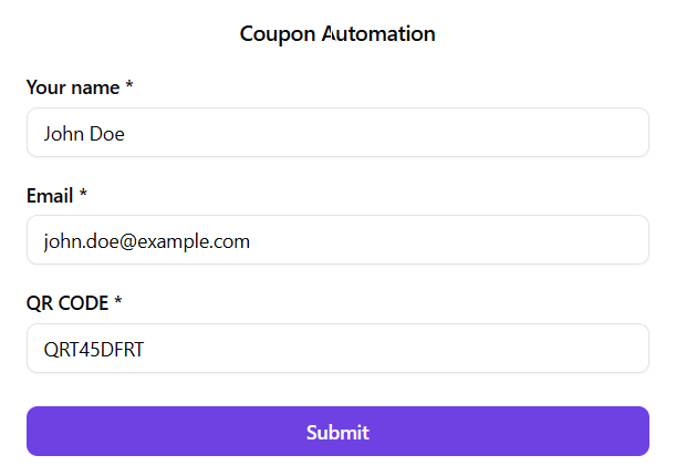 Activepieces draft form submission success screen